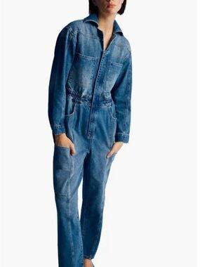 Nocturne denim jumpsuit